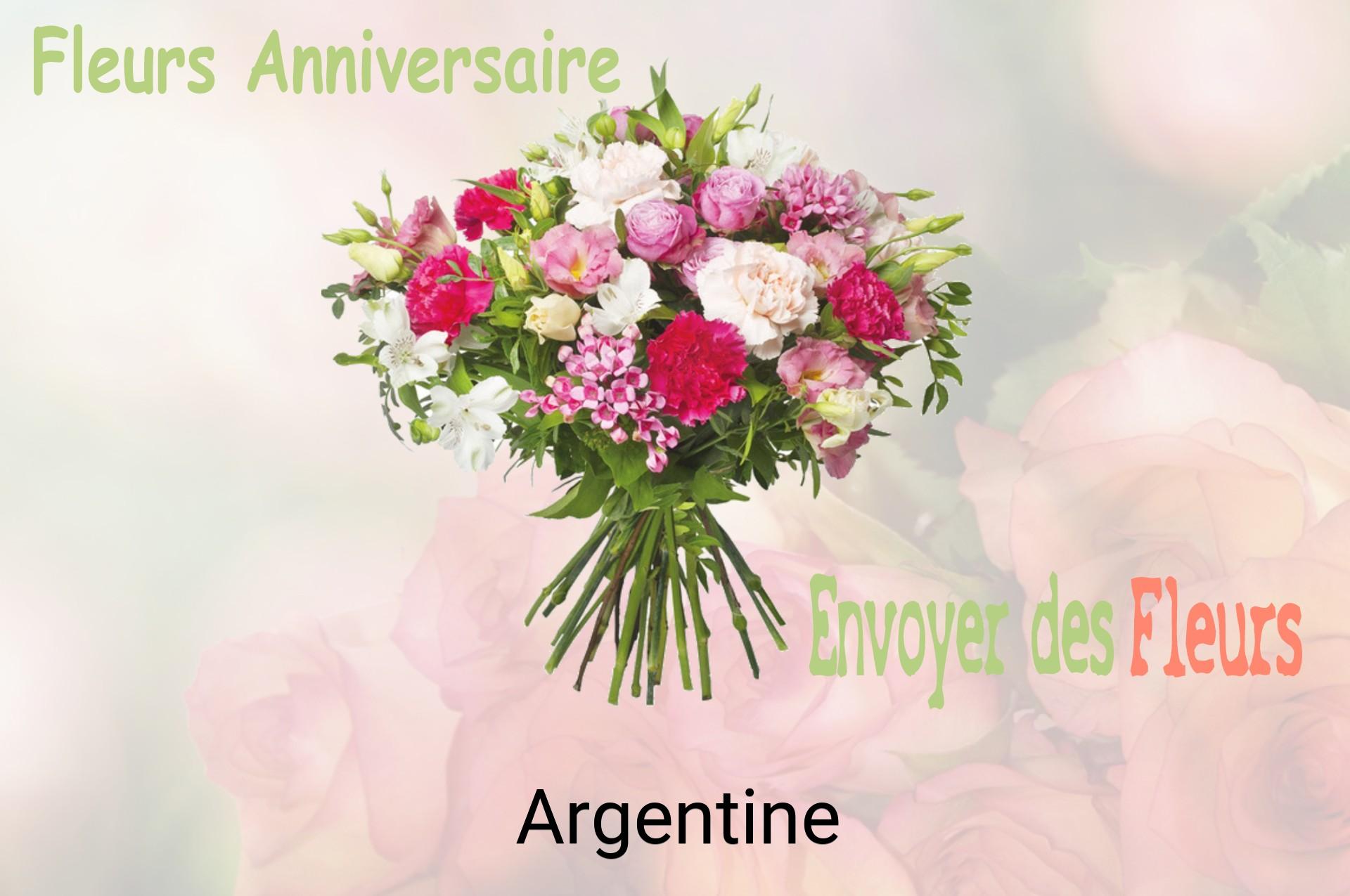 Bouquet de fleurs d’anniversaire livré à Argentine