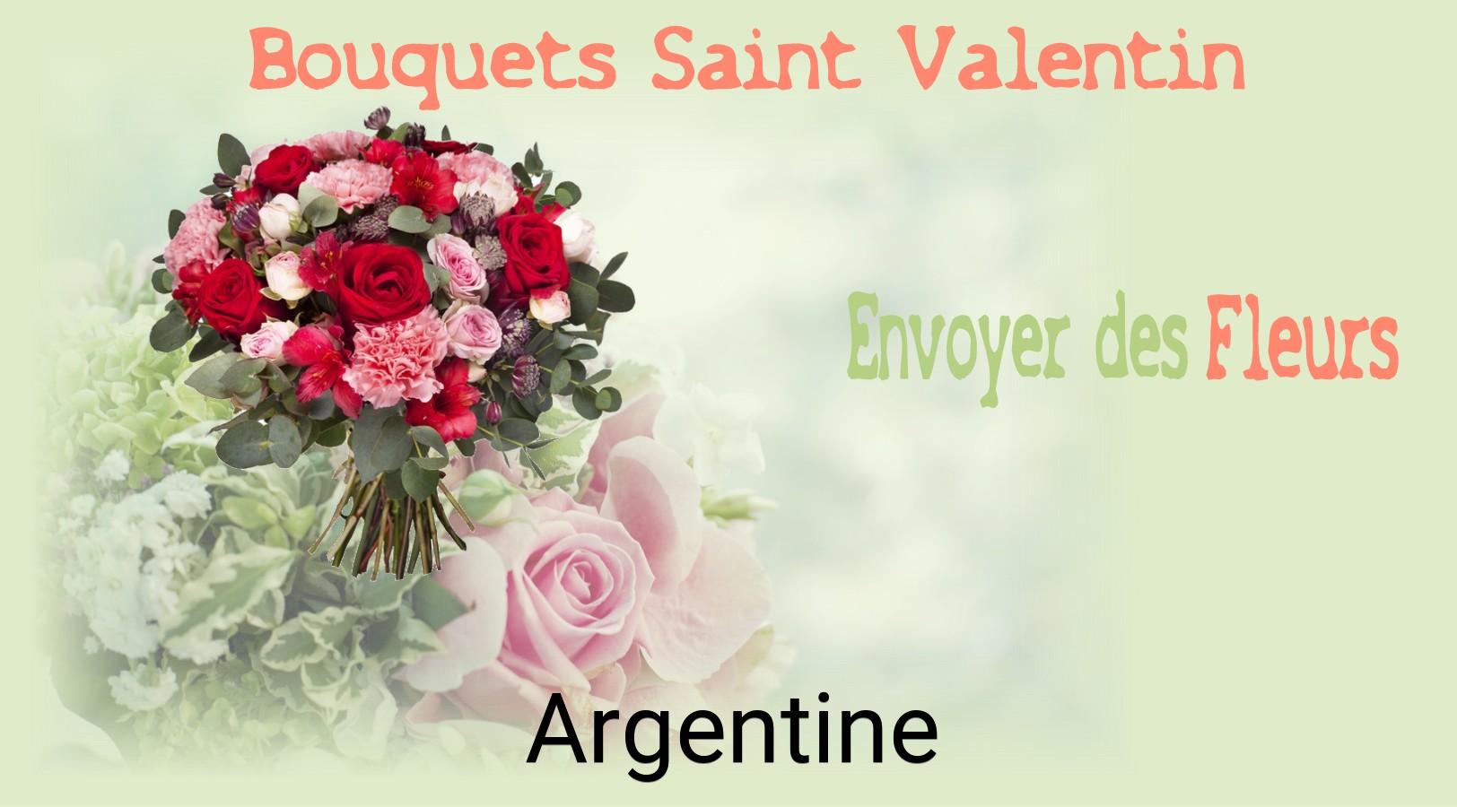 Roses de Saint-Valentin livrées à Argentine